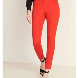 Old Navy Mid-Rise Pixie Pants - orange
